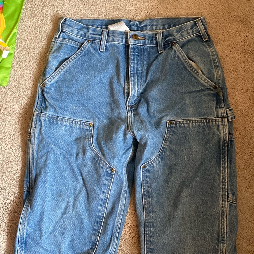 Vintage Carhartt Patch Knee Denim 31